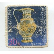 Почтовая марка Болгарии